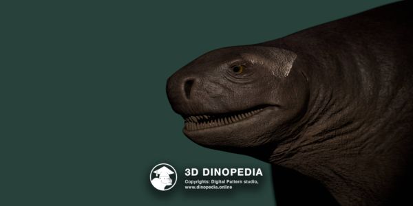 Пермский период Котилоринх 3D Dinopedia