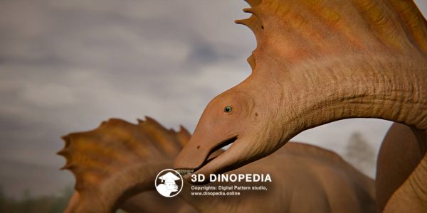 Período Cretácico Bajadasaurio 3D Dinopedia