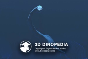 Cretaceous period Albertonectes 3D Dinopedia