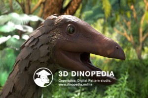 Cretaceous period Struthiomimus 3D Dinopedia