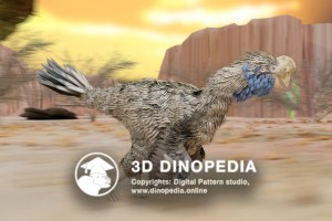 Cretaceous period Citipati 3D Dinopedia