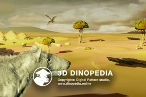 Меловой период Немегтбаатар 3D Dinopedia