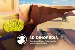 Меловой период Немегтбаатар 3D Dinopedia