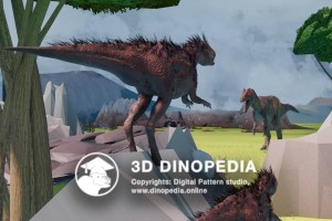 Jurassic period Heterodontosaurus 3D Dinopedia