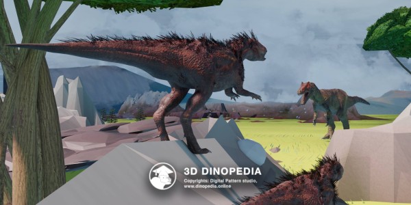 Jurassic period Heterodontosaurus 3D Dinopedia