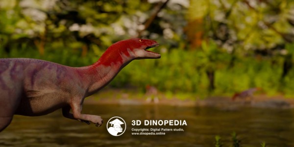 Триасовый период Эораптор 3D Dinopedia