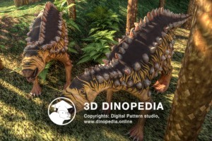 Jurassic period Scelidosaurus 3D Dinopedia