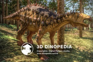 Jurassic period Scelidosaurus 3D Dinopedia
