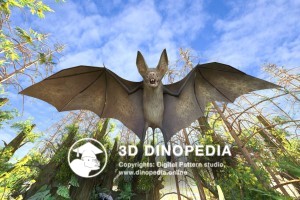 Палеогеновый период Икарониктерис 3D Dinopedia