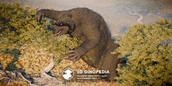 Четвертичный период Мегатерий 3D Dinopedia