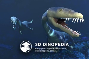 Триасовый период Нотозавр 3D Dinopedia