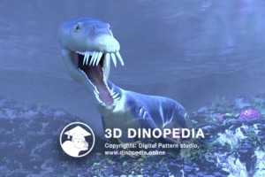 Triassic period Nothosaurus 3D Dinopedia