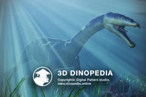 Triassic period Nothosaurus 3D Dinopedia