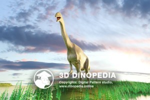 Triassic period Plateosaurus 3D Dinopedia