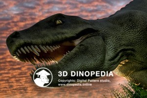 Triassic period Postosuchus 3D Dinopedia