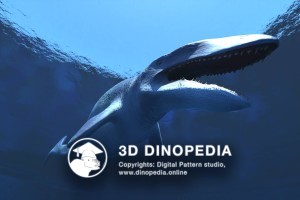 Cretaceous period Tylosaurus 3D Dinopedia