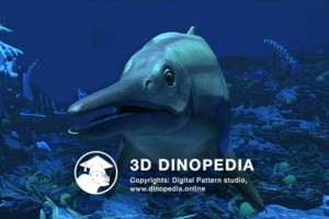 Юрский период Стеноптеригиус 3D Dinopedia