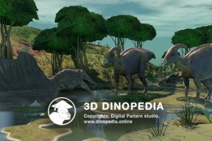 Cretaceous period Spinosaurus 3D Dinopedia