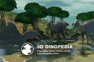 Меловой период Спинозавр 3D Dinopedia