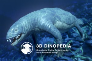 Триасовый период Гельветикозавр 3D Dinopedia