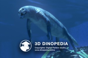 Triassic period Helveticosaurus 3D Dinopedia