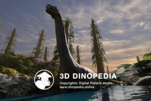 Jurassic period Apatosaurus 3D Dinopedia