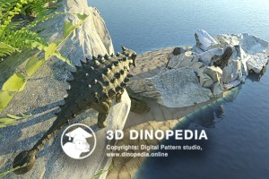 Меловой период Анкилозавр 3D Dinopedia