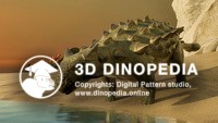 Меловой период Анкилозавр 3D Dinopedia