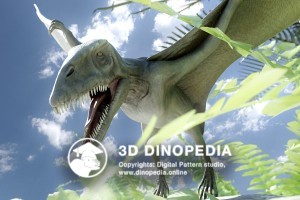 Юрский период Диморфодон 3D Dinopedia