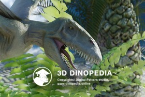 Юрский период Диморфодон 3D Dinopedia