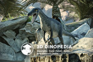 Cretaceous period Baryonyx 3D Dinopedia