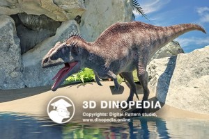 Меловой период Саурониопс 3D Dinopedia