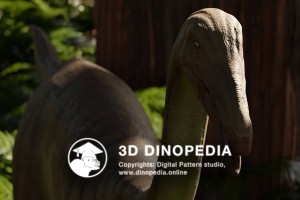 Cretaceous period Gallimimus 3D Dinopedia