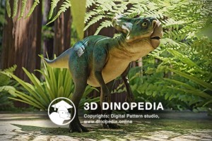 Меловой период Микроцератус 3D Dinopedia