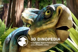 Меловой период Микроцератус 3D Dinopedia