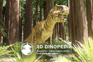 Jurassic period Metriacanthosaurus 3D Dinopedia