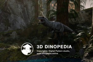 Cretaceous period Kelmayisaurus 3D Dinopedia