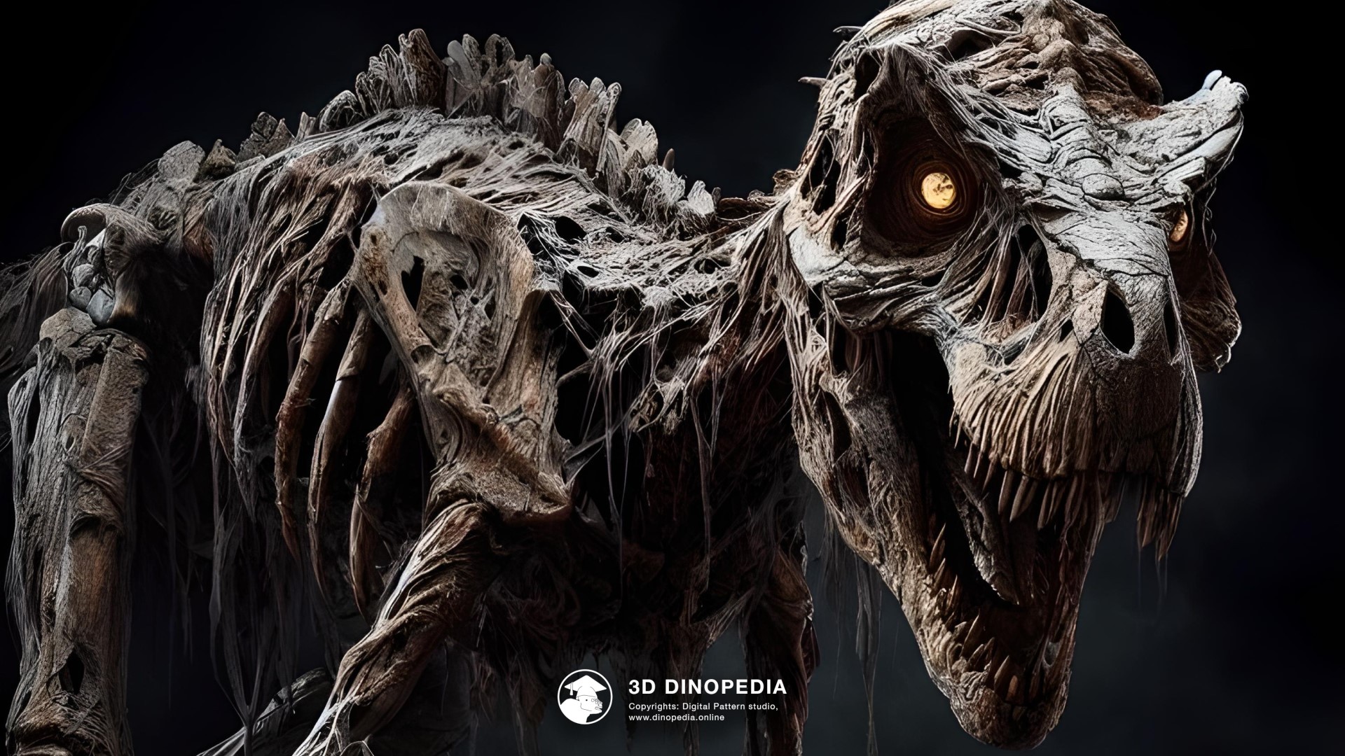3D Dinopedia Halloween: Horror and Mystery in 3D Dinopedia