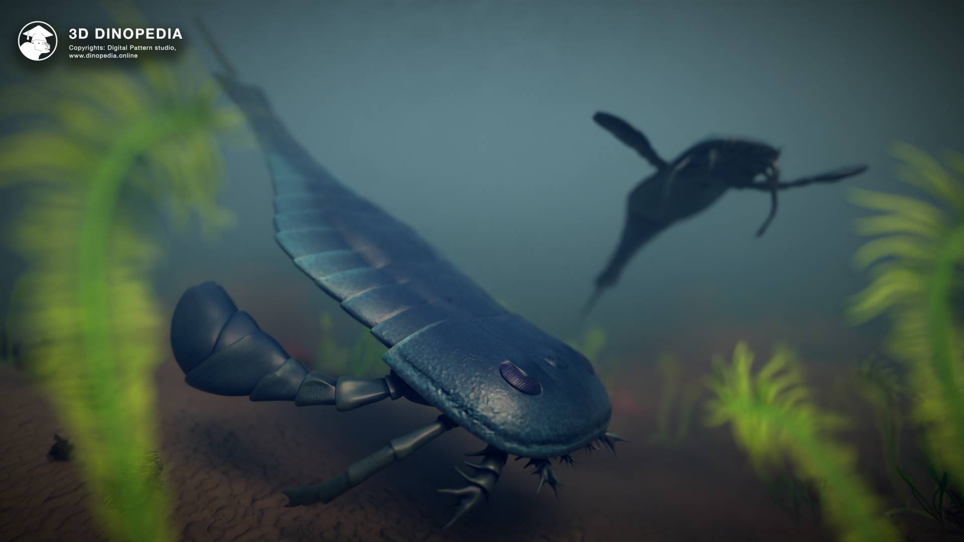 3D Dinopedia Meet the Fearsome Eurypterus - A Giant Sea Scorpion of the Past