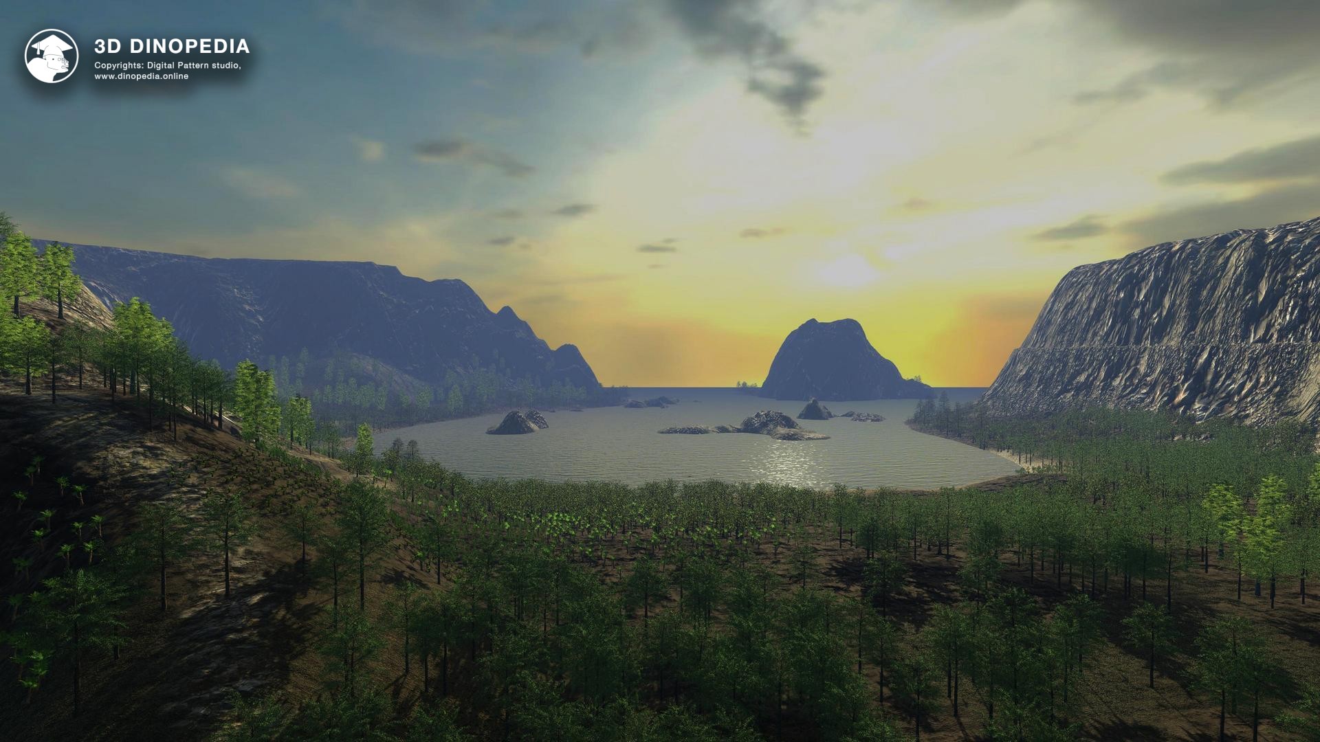 3D Dinopedia Explore the Triassic Coastal World: Where Dinosaurs Began to Emerge