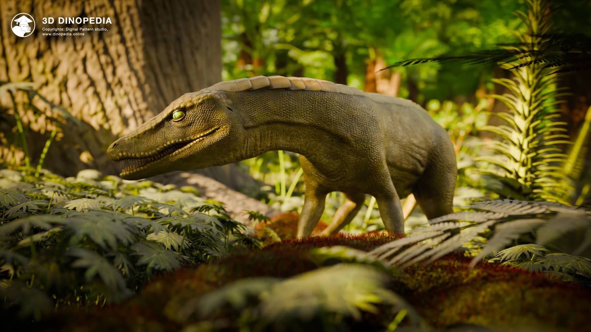 3D Dinopedia New Model: Hesperosuchus — an Early Crocodylomorph