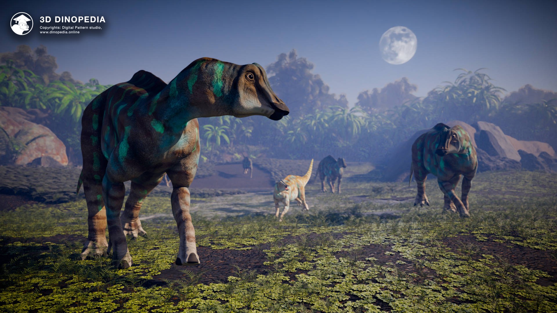 3D Dinopedia Знакомьтесь: Ниппонозавр — утконосый динозавр Дальнего Востока