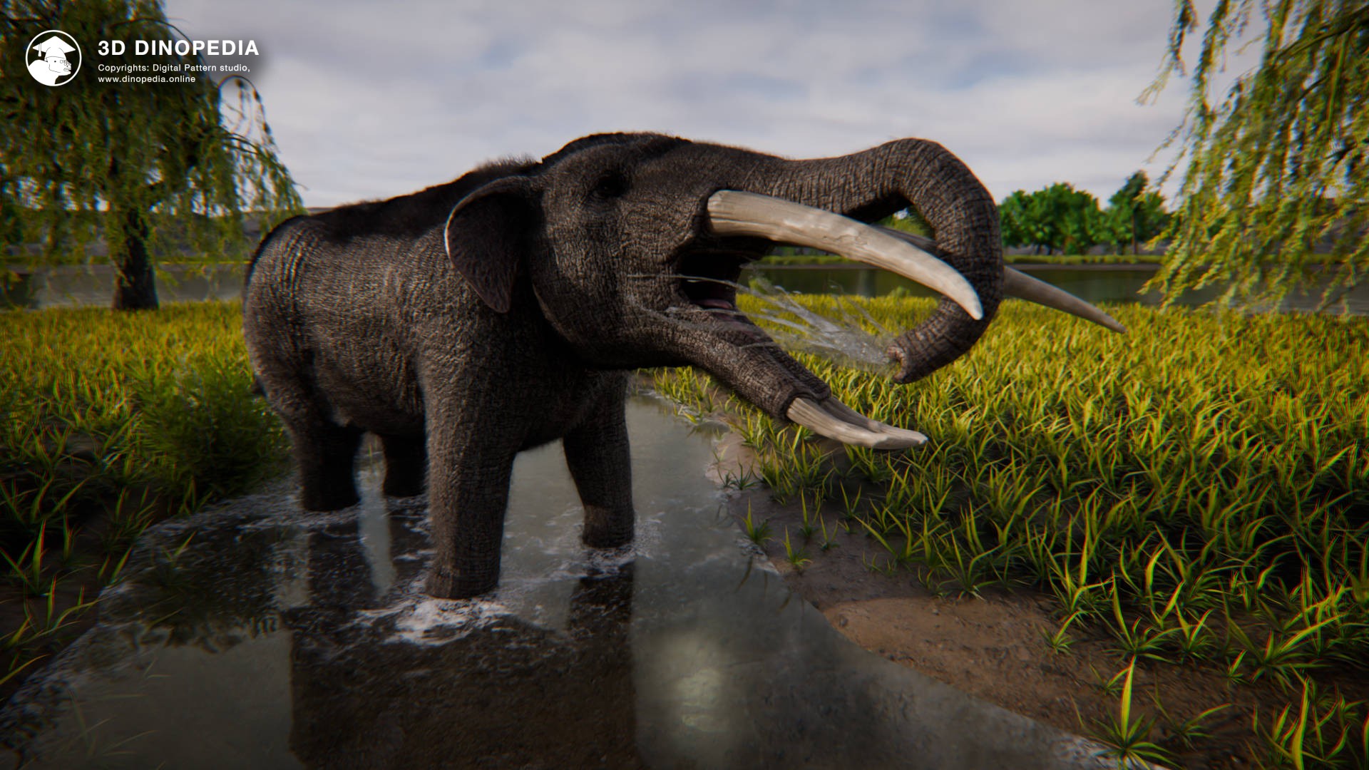 Gomphotherium — The Four-Tusked Giant | 3D Dinopedia