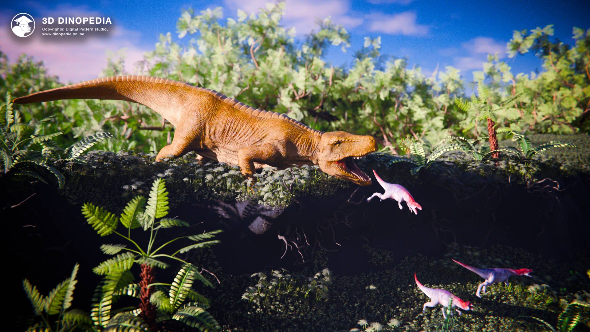 3D Dinopedia New Model: Saurosuchus — Triassic Predator