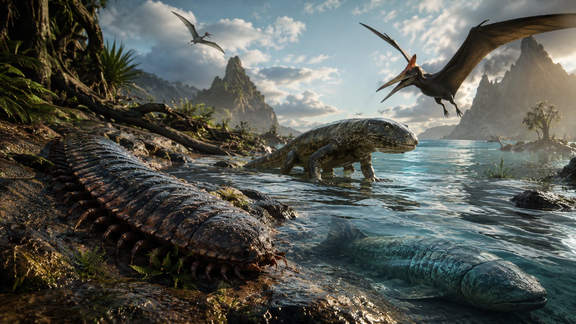 Which unusual creature stands out the most?