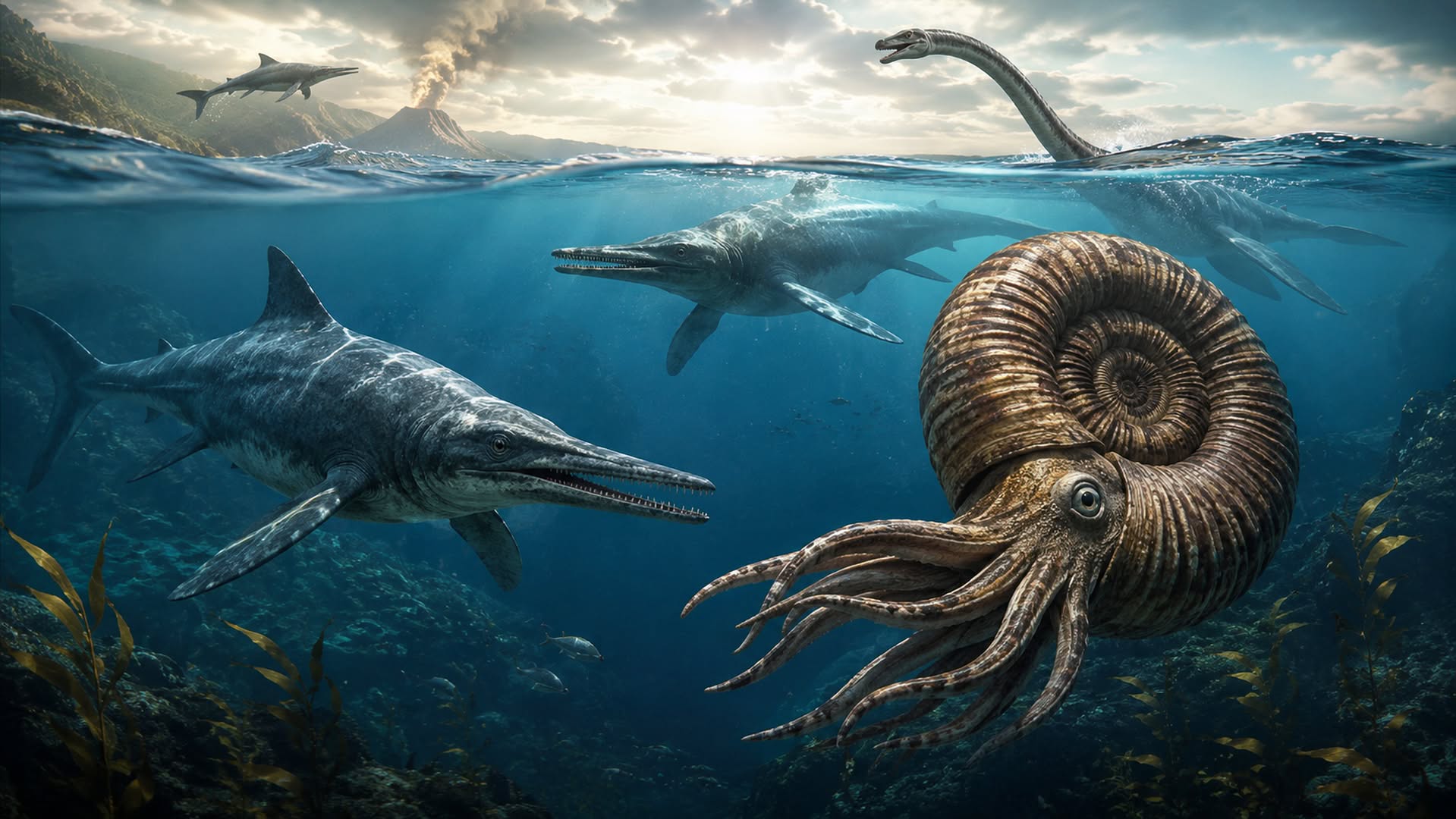 Which ancient sea creatures would you like to see in 3D?